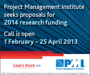 PMI 2014 Research Funding